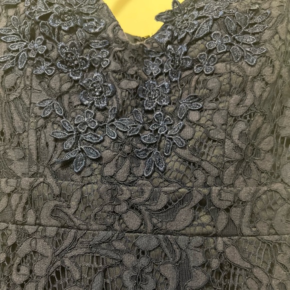 Maxi Navy Evening Dress - Picture 8 of 11